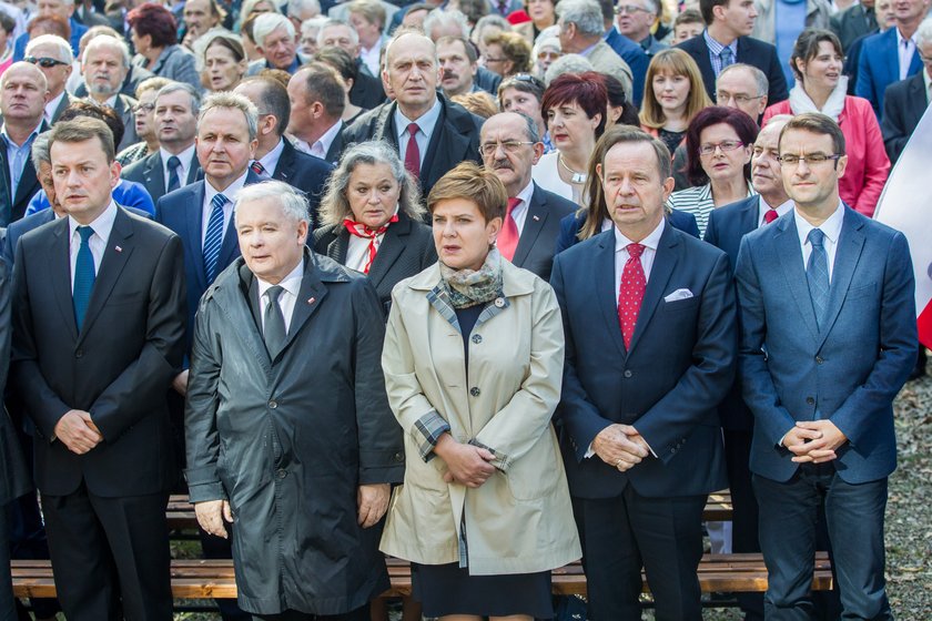 Beata Szydło  w Strachocinie