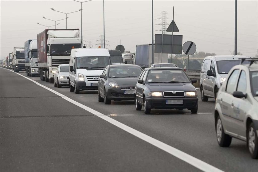 Zwężenie pod Gliwicami blokuje autostradę