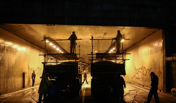 Radovi u Terazijskom tunelu