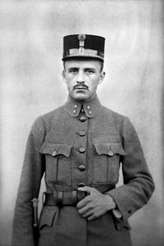 Jan Myšička – autoportret, okres I wojny światowej