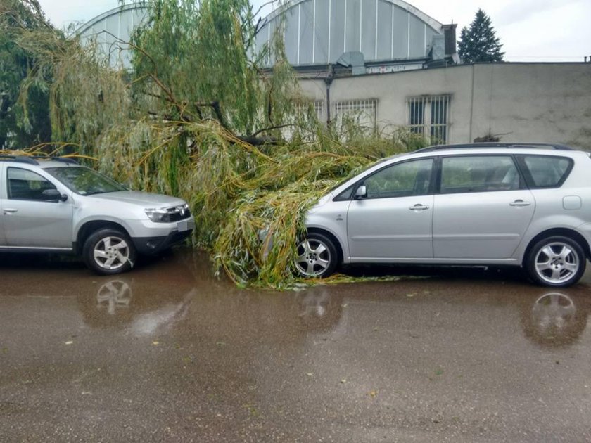 Burza przeszła nad Warszawą