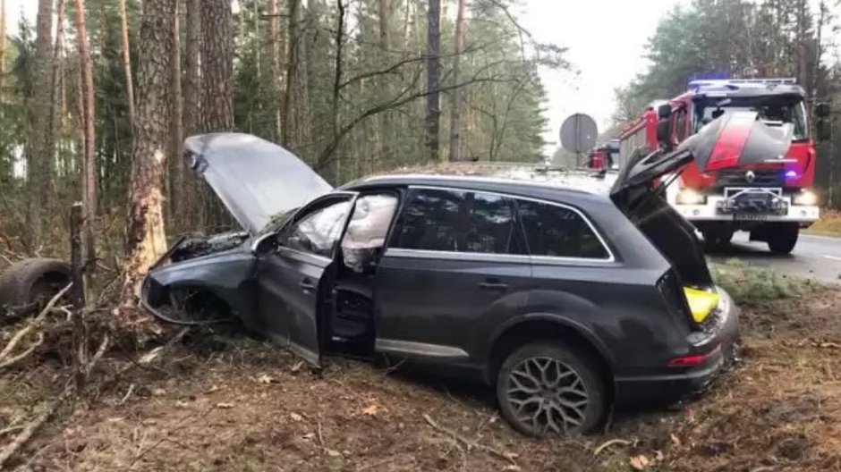 Wypadek w okolicach Polkowic