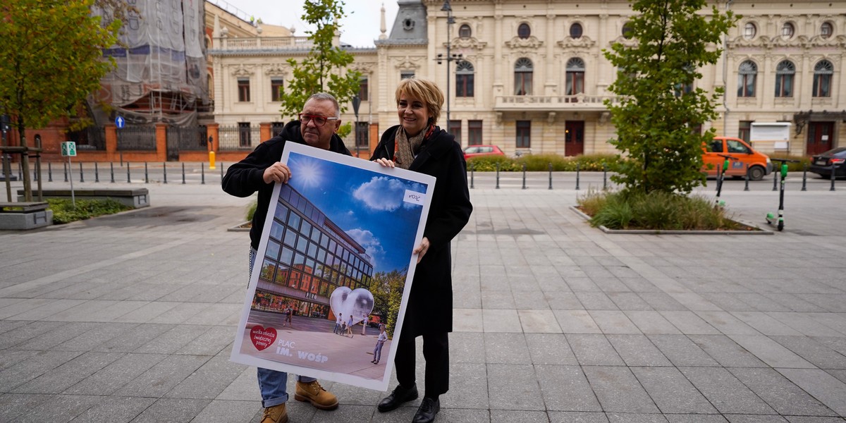 Łódź będzie miała rzeźbę oraz plac WOŚP