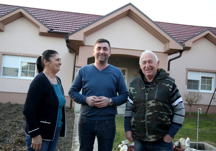 Ljubiša Petrović sa roditeljina 