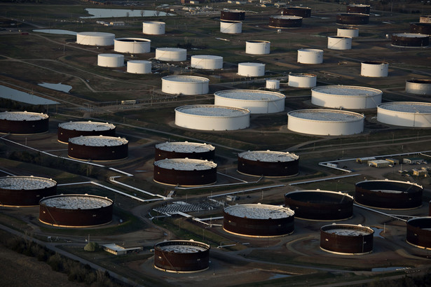 Zbiorniki na ropę naftową w Cushing, Oklahoma