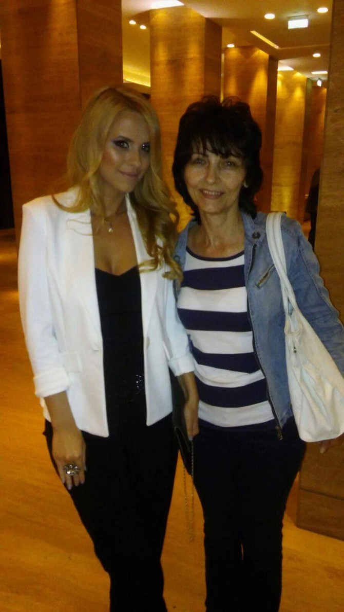 Tatjana sa majkom