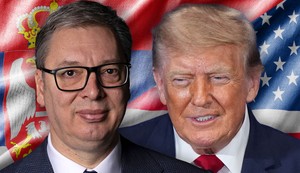 Aleksandar Vučić i Donald Tramp