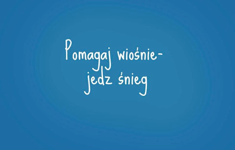 Internet przegania zimę dowcipem