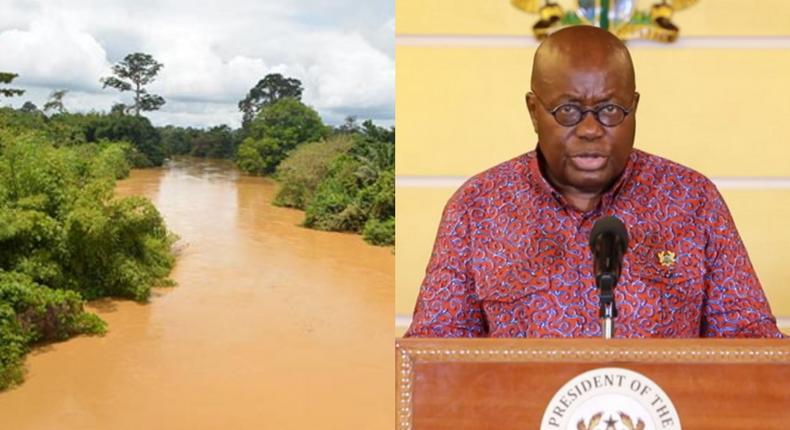 Akufo-Addo: I’ll do everything to end galamsey in this second term