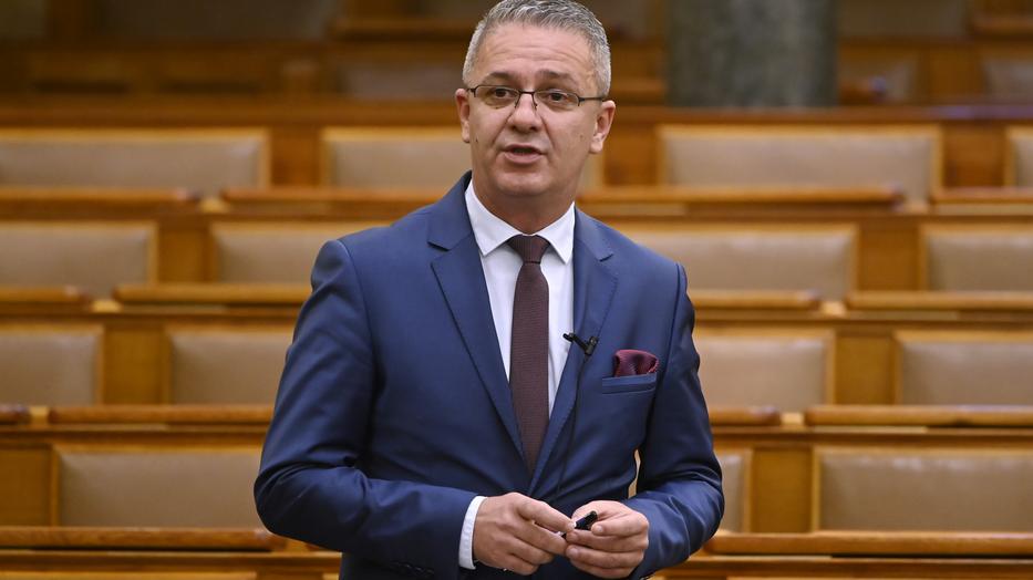 Dudás Róbert, a Jobbik országgyűlési képviselője Fotó: MTI/Kovács Tamás