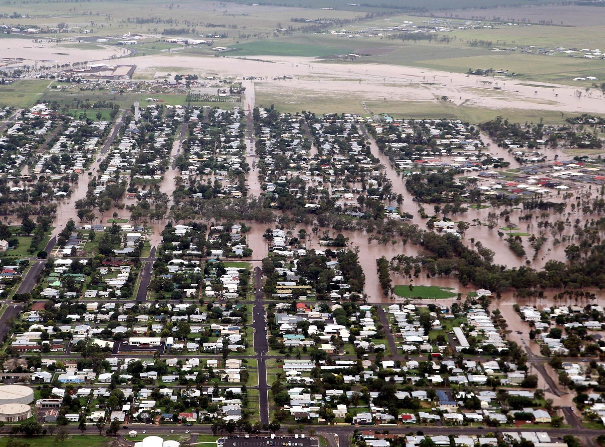 Australia pod wodą. Zalany jest obszar wielkości Francji i Niemiec łącznie