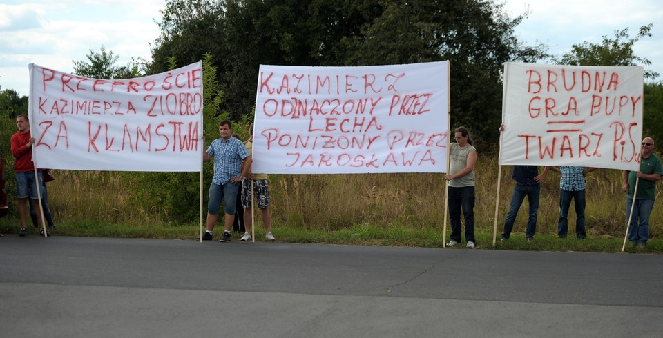 Jarosław Kaczyński w Mielcu