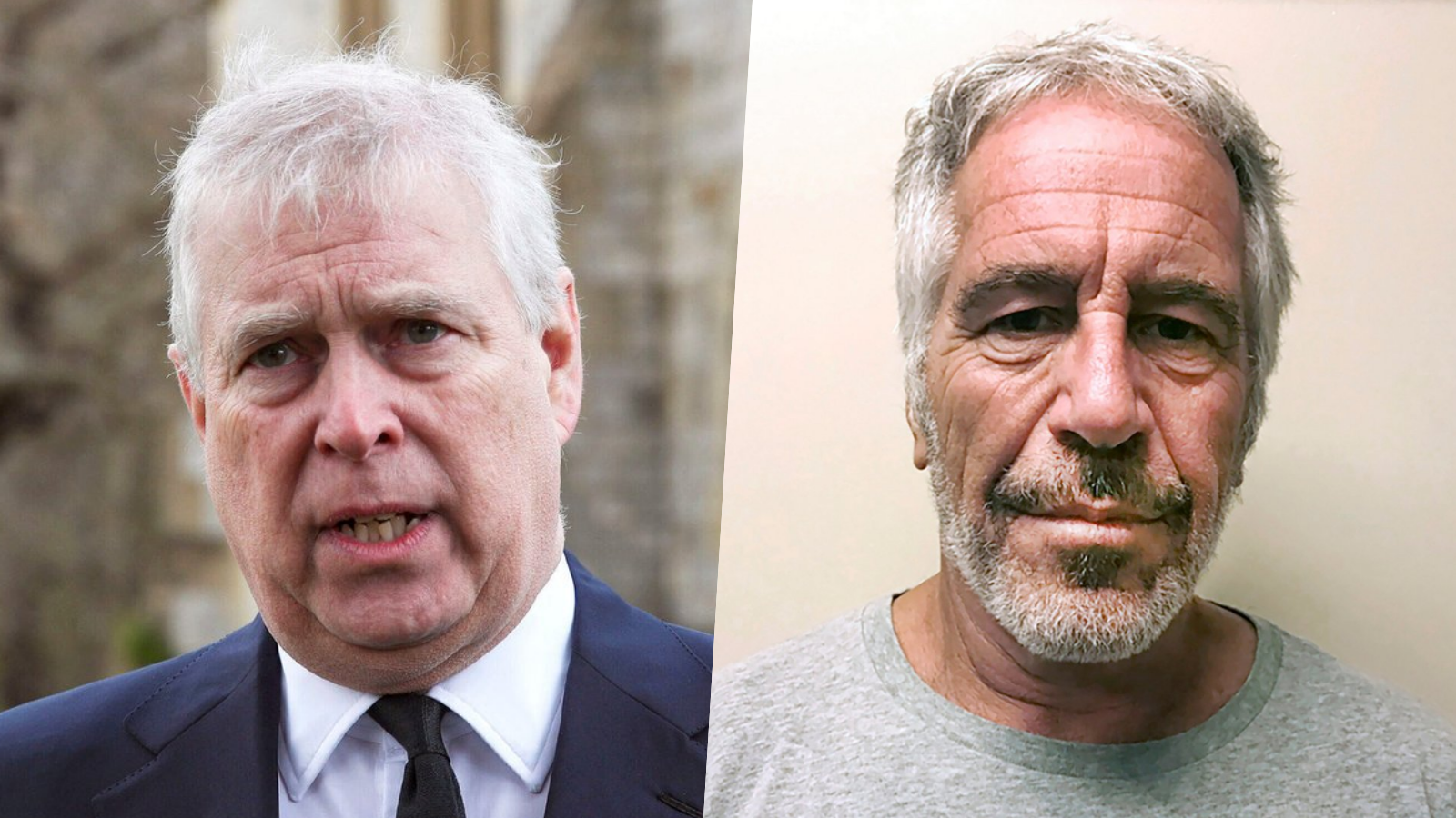 Bývalý britský princ Andrew a americký sexuálny delikvent a obchodník Jeffrey Epstein.