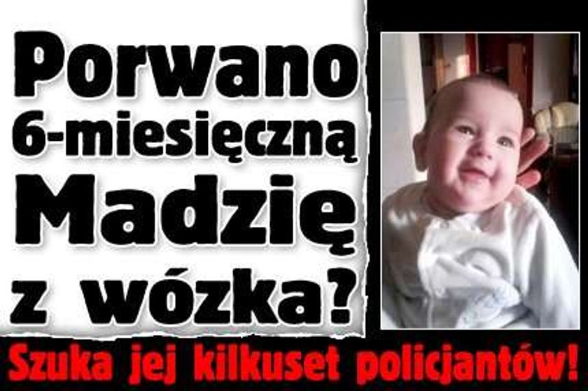 Porwano 6-miesięczne dziecko z wózka? Szuka go kilkuset policjantów!