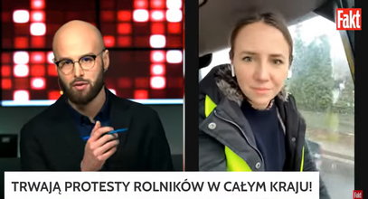 Ciągnikiem na protest rolników. Anna Bryłka w mocnych słowach o PSL [WIDEO]