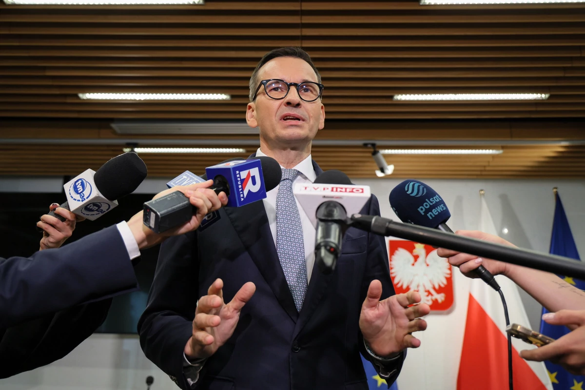  Strefa buforowa? Morawiecki: Tusk mówi dziś przekazem PiS