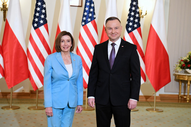 Andrzej Duda, Nancy Pelosi