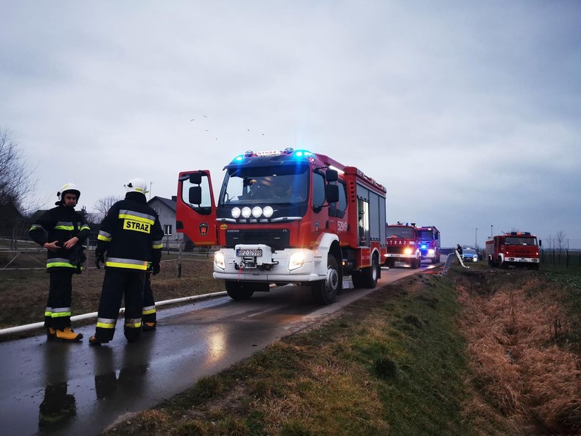 Pożar w Rożniatowie