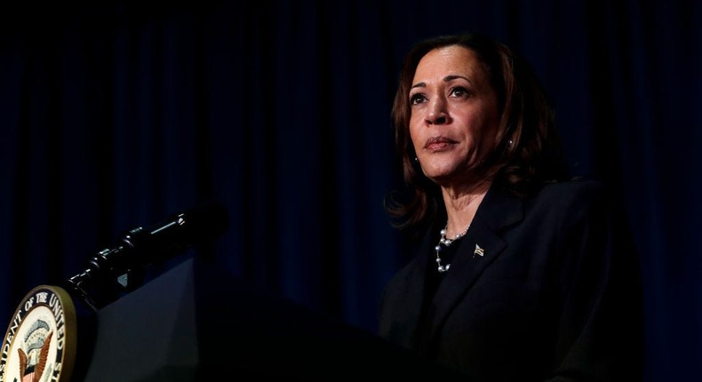 US Vice President Kamala Harris.Chris duMond/Getty Images