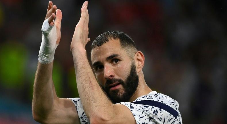 Benzema scored his 28th and 29th goals for France Creator: FRANCK FIFE