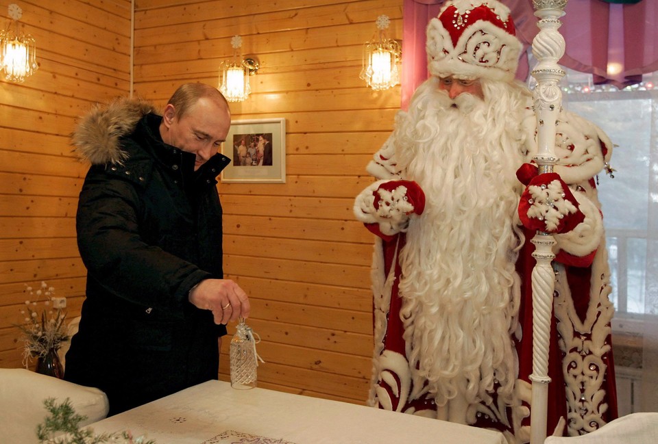 ROSJA DZIADEK MRÓZ PREZYDENT PUTIN