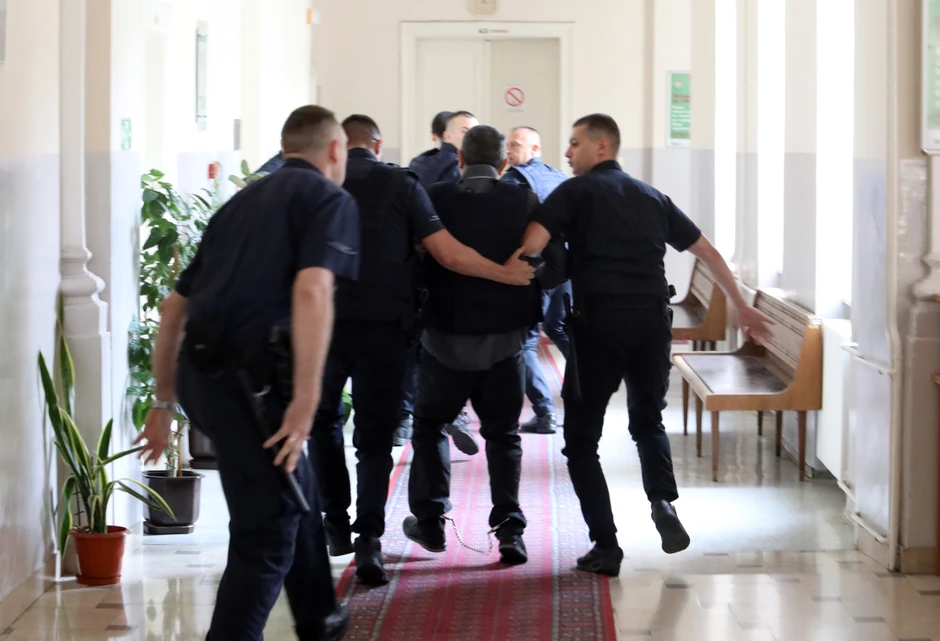 Uroš Blažić odmah je izveden iz sudnice