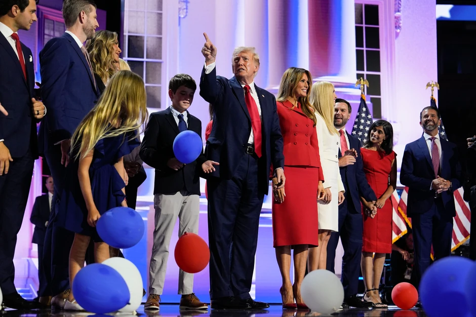 Donald i Melanija Tramp na republikanskoj konvenciji