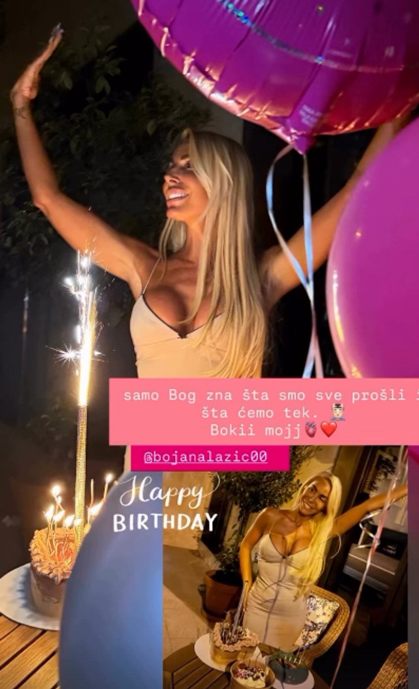 Bojana Lazić, rođendan