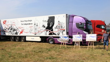 Projekt z okazji 100-lecia niepodległości na Master Truck Show