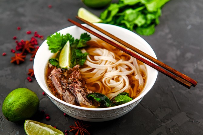 Vijetnamska pho supa 