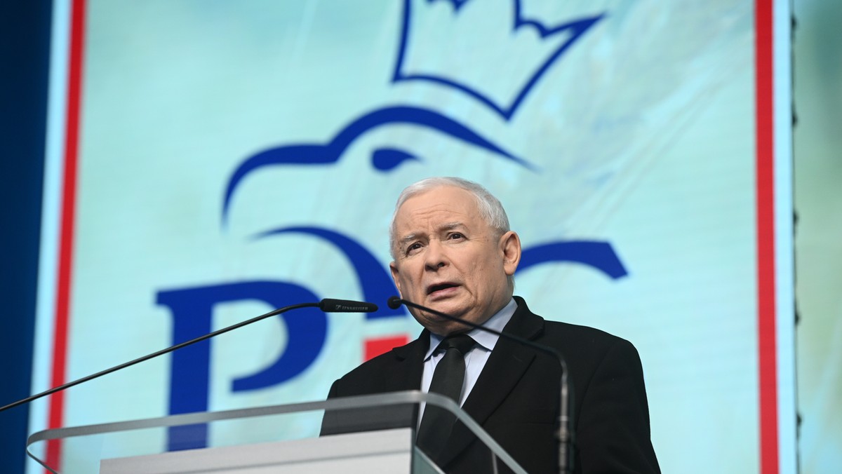 Prezes PiS Jarosław Kaczyński