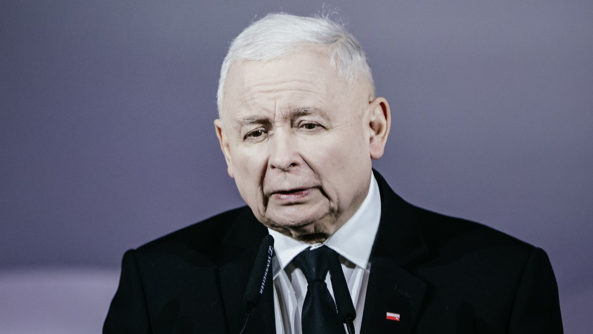 Prezes PiS Jarosław Kaczyński