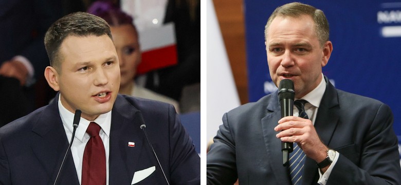 Mentzen rośnie, Nawrocki traci. PiS uspokaja: To przemyślana strategia