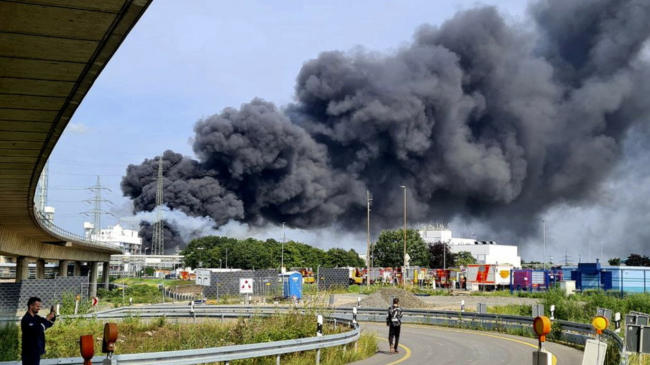 Wybuch w zakładach chemicznych w Leverkusen