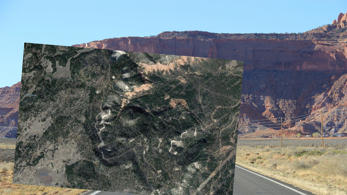 USA, Arizona. Internauta odkrył "płaczącą twarz" w Google Maps