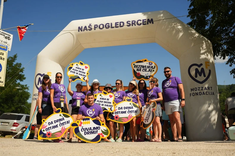 Kad se plovi srcem, Drina ostaje čista