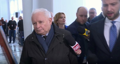 Kaczyński zdenerwowany pytaniem o Glapińskiego. Nazywa go "kolegą" [WIDEO]