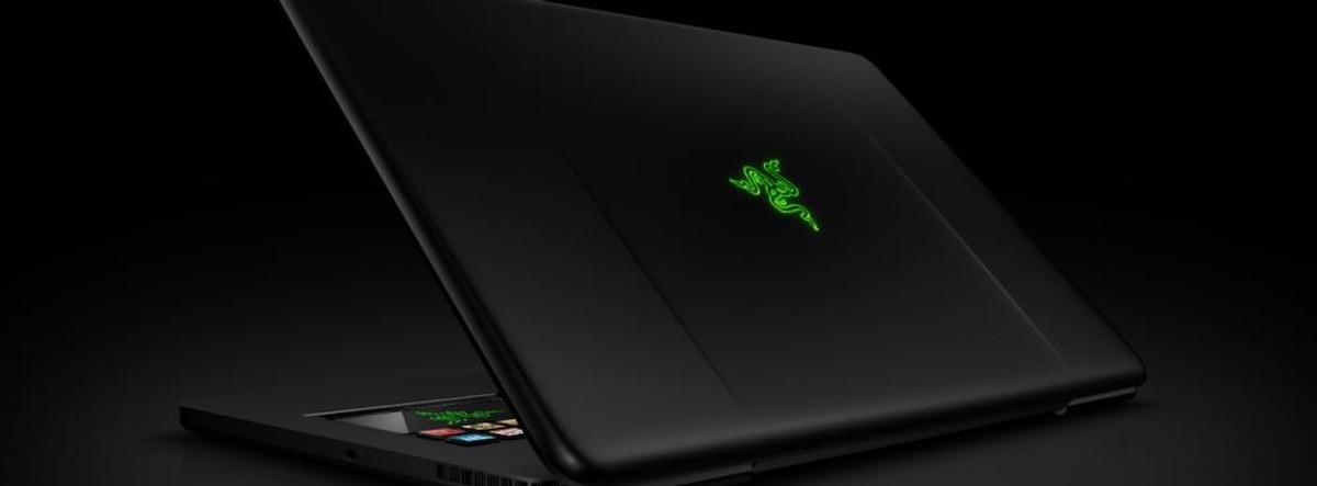 Razer Blade Procesor: Intel® Core™ i7-4702HQ Quad Core Pamięć RAM: 8GB 1600MHz DDR3L Karta Graficzna: NVIDIA® GeForce® GTX 765M 2GB GDDR5 Dysk: 128/256/512GB SATA III SSD Ekran: 14.0" HD+ 16:9, 1600x900 (fot. www.razerzone.com)