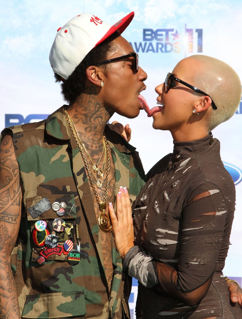 Amber Rose i Wiz Khalifa