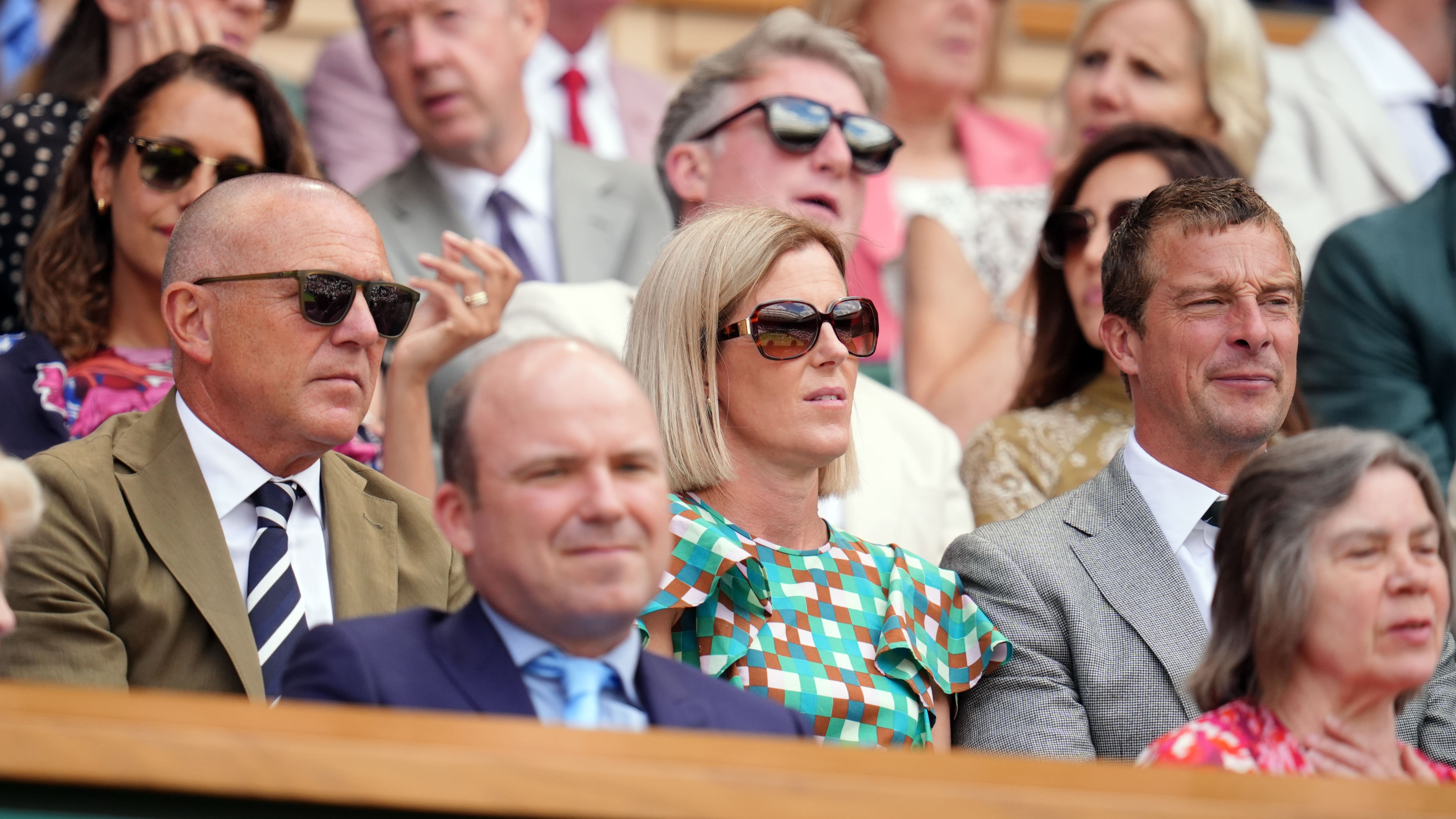 Wimbledon: Celebrities return to Royal Box as sunshine returns