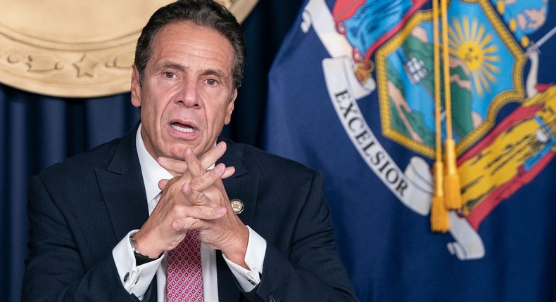 New York Gov. Andrew Cuomo
