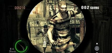 Screen z gry "Resident Evil 5"
