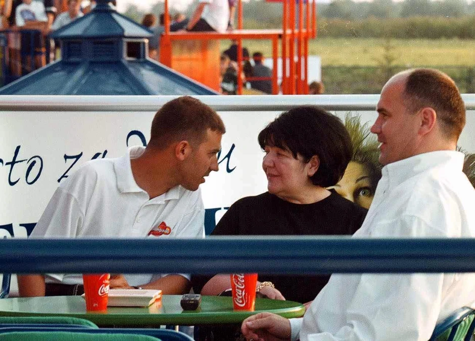 Marko sa majkom Mirom Marković