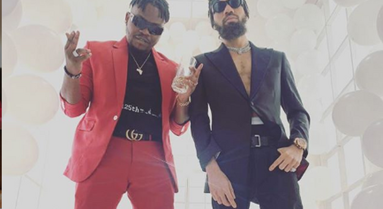 Olamide and Phyno are two of the biggest indigenous acts [Instagram/Olamide]
