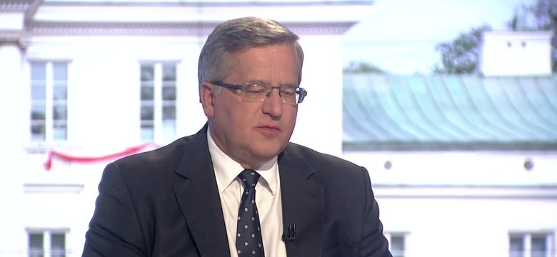 Komorowski: Świat usłyszał od Macierewicza, że Polska nie ma armii. To skąd ten sprzęt?