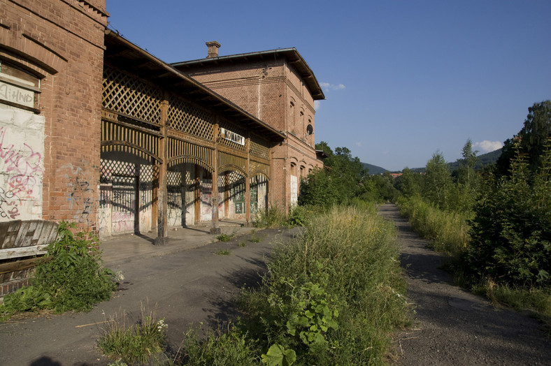 Opuszczona stacja kolejowa w Kowarach