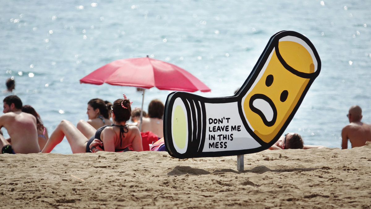 Hiszpania: zakaz palenia papierosów na plażach