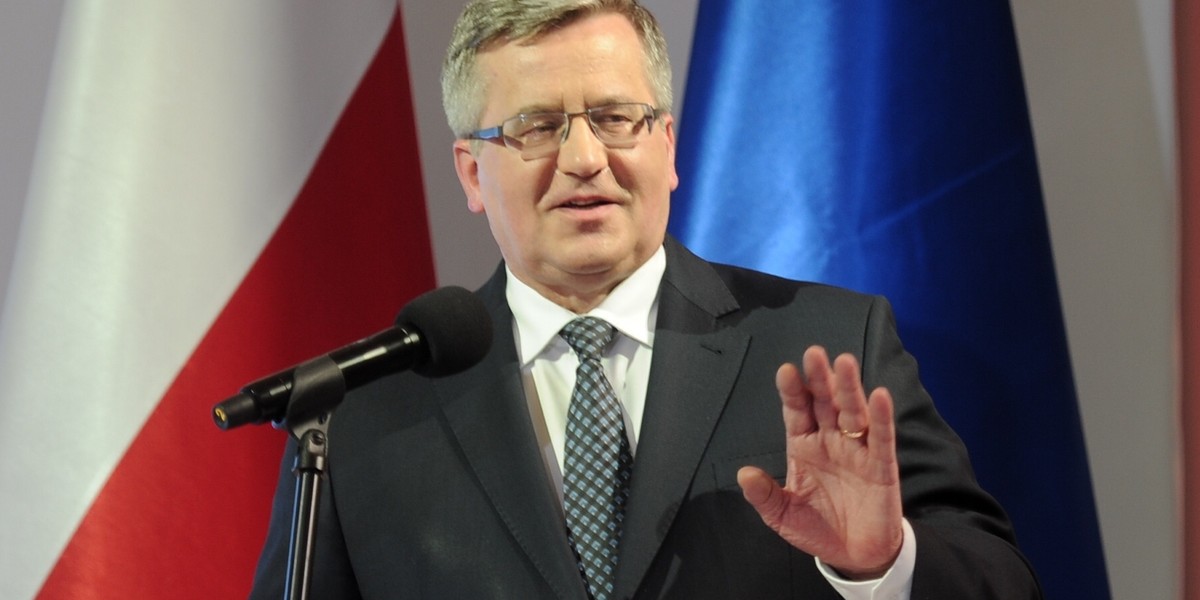 Bronisław Komorowski.