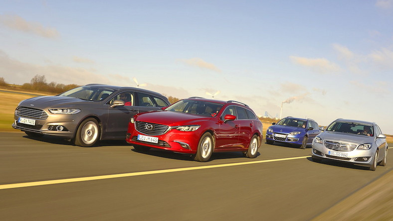 Mazda 6 kontra Ford Mondeo, Opel Insignia i Renault Laguna