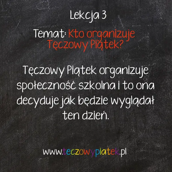 Tęczowy Piątek / fot. KPH